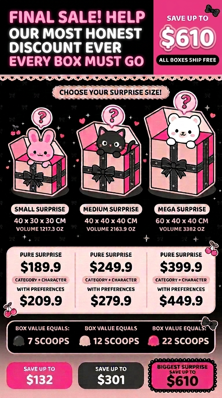 Surprise Box (BLIND OR With Preference)